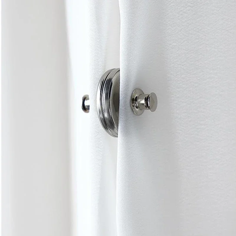 4/8Pairs Vorhang Magnetknopf Abnehmbare Vorhang Fix Verschluss Clip Verhindern Licht Einstellung Fenster Bildschirm Schließen Magnet Schnalle – Detail 9