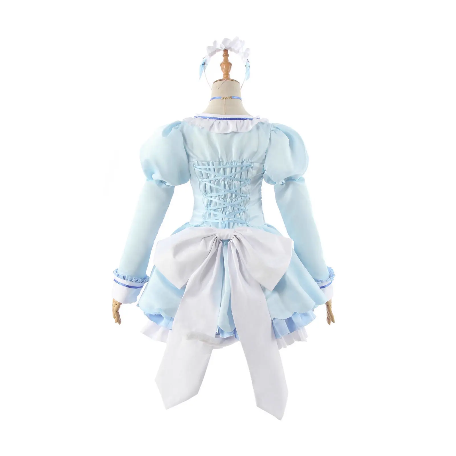 Chocola Vanilla Cosplay Costume Nekopara Cute Soft Girl Lolita Dress Full Set Women Anime Halloween Comic Carnival Outfit Suit - view 2
