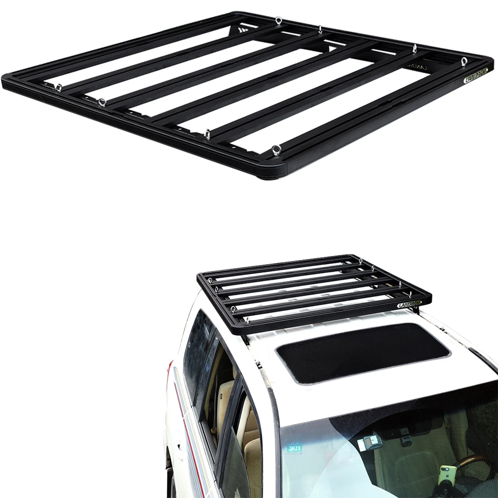 

Wholesale Price LC200 LC300 Durable Aluminum Midsize Roof Rack Mount Pickup Accessories 4x4 Car