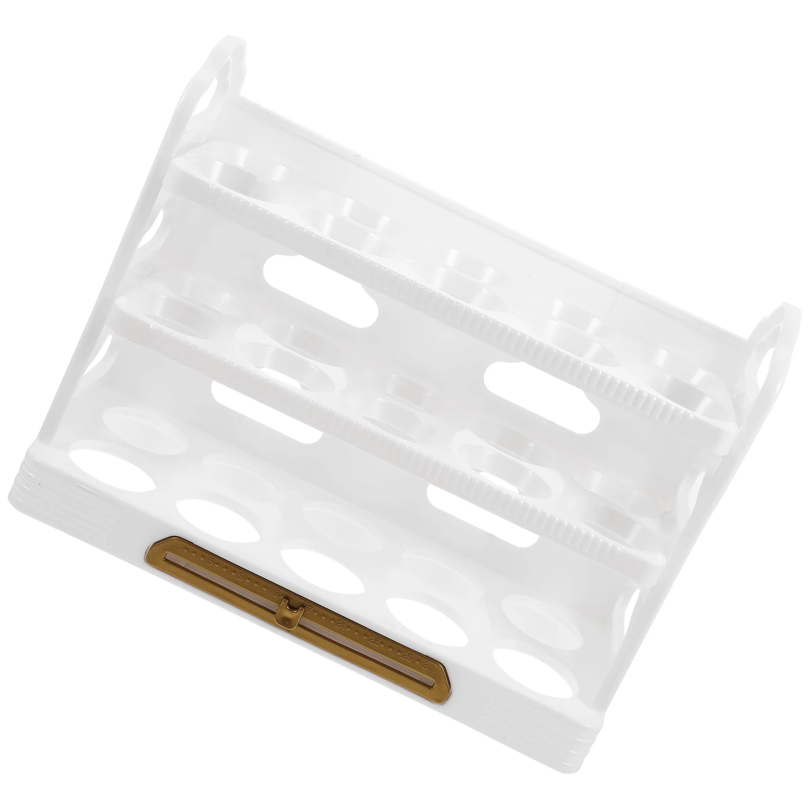 

30-Slot Refrigerator Egg Storage Box Multi-Layer Egg Organizer Holder for Kitchen Cabinet Fridge Space Saving Eggs Holder