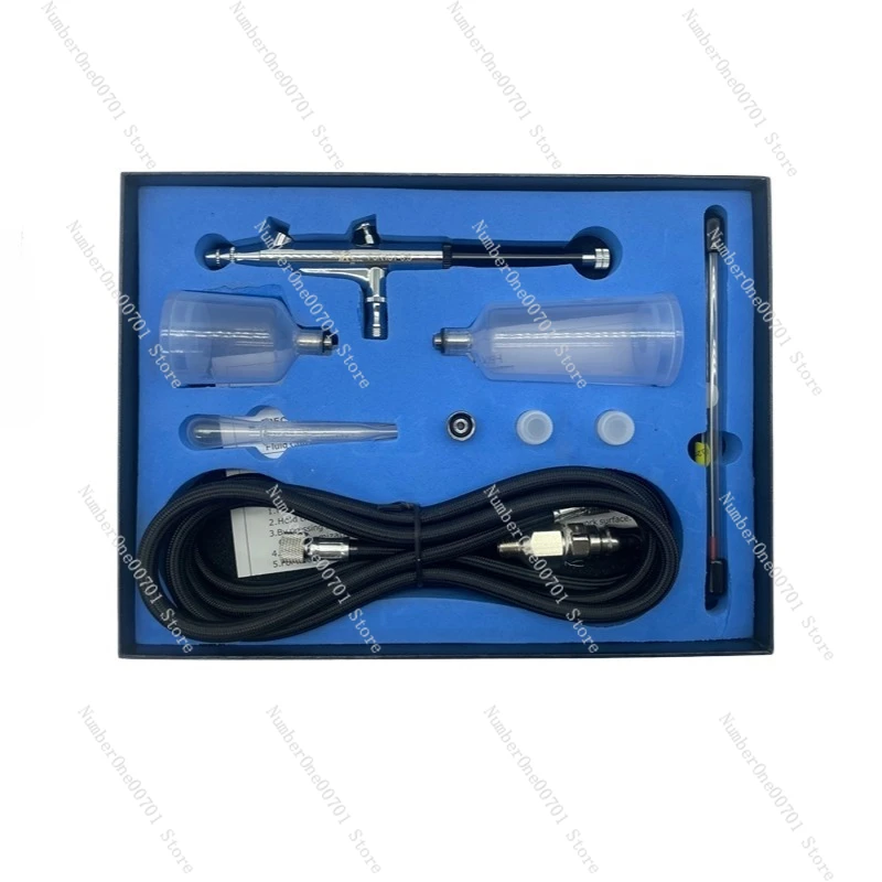 

Professional Dual-Action Airbrush Set 131K 0.2/0.3/0.5 Spray Gun Model Painting Art Airbrush
