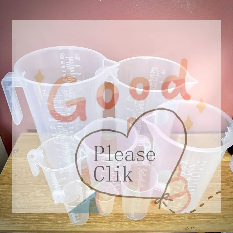 【HG】The Measuring Cups Are Sturdy And Have Precise Markings For Capacities Of 100/250/500/1000ml
