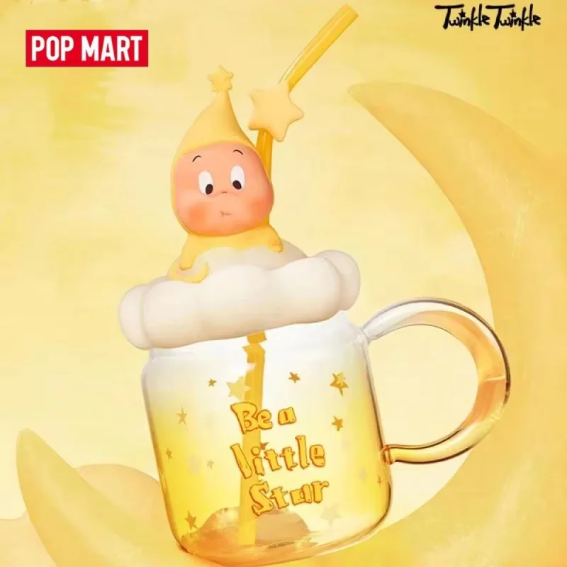 

POP MART We Are Twinkle Twinkle Series Sippy Cup Original Blind Box Anime Action Figure Surprise Mystery Box Cute Guess Bag Gift