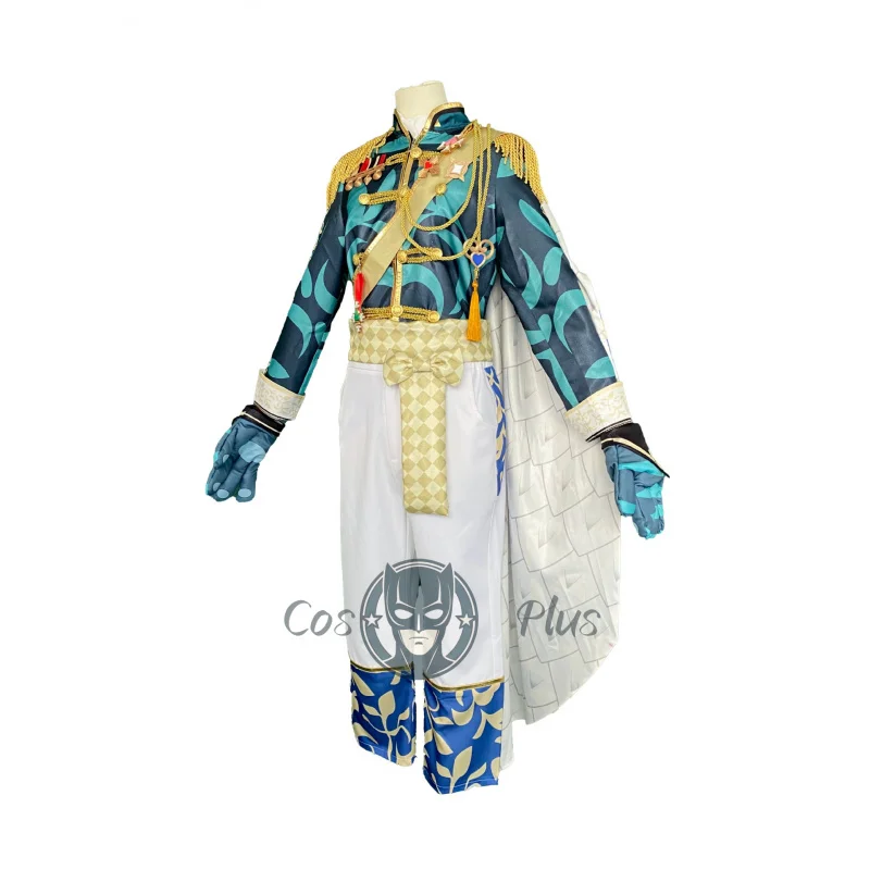 أزياء تنكرية على شكل قطة من Game Identity V Naib Subedar Cheshire للرجال زي موحد خفيف لحفلات الهالوين ملابس أنيمي