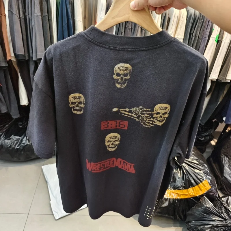 Oversized Short Sleeve T-Shirt Men 