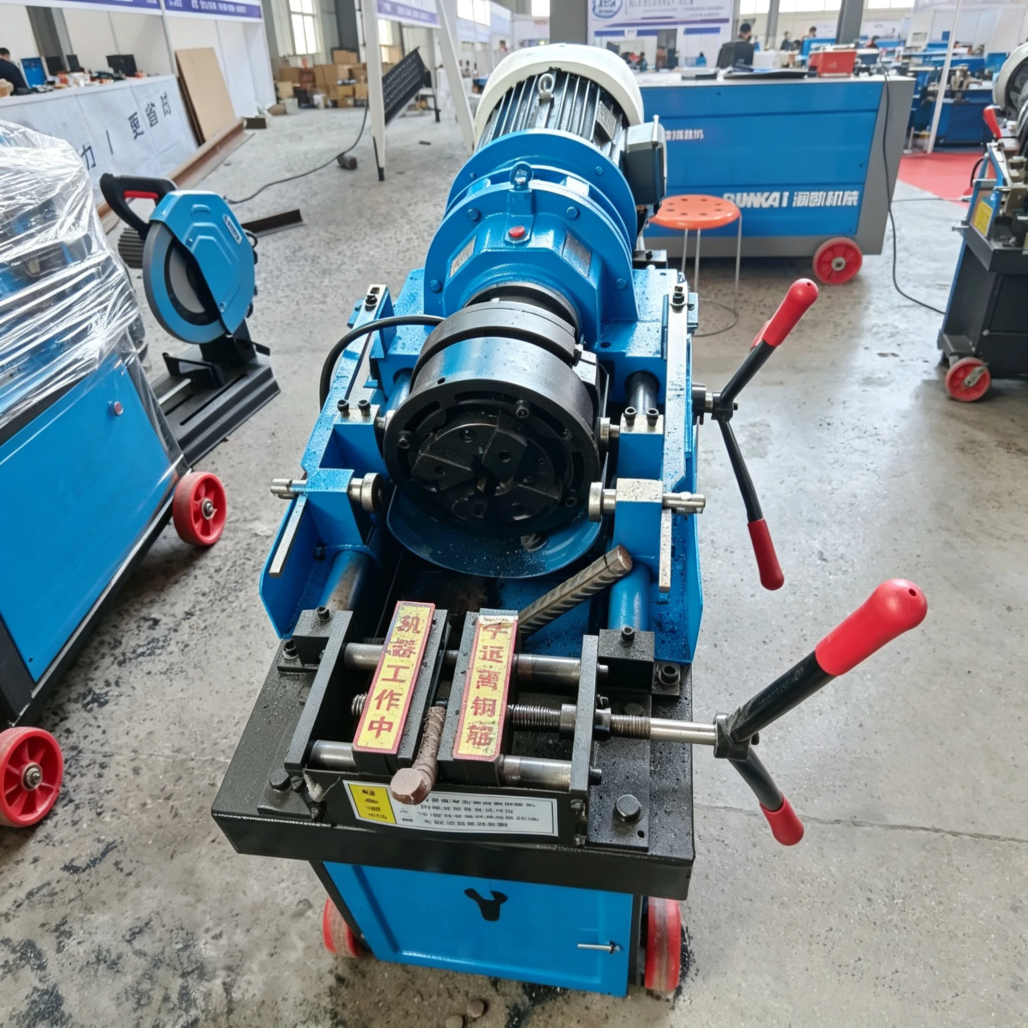 Construction Site Threading Machine Rebar Thread Rolling Machine Complete Roller Kit For Reinforcing Bar Thread Work