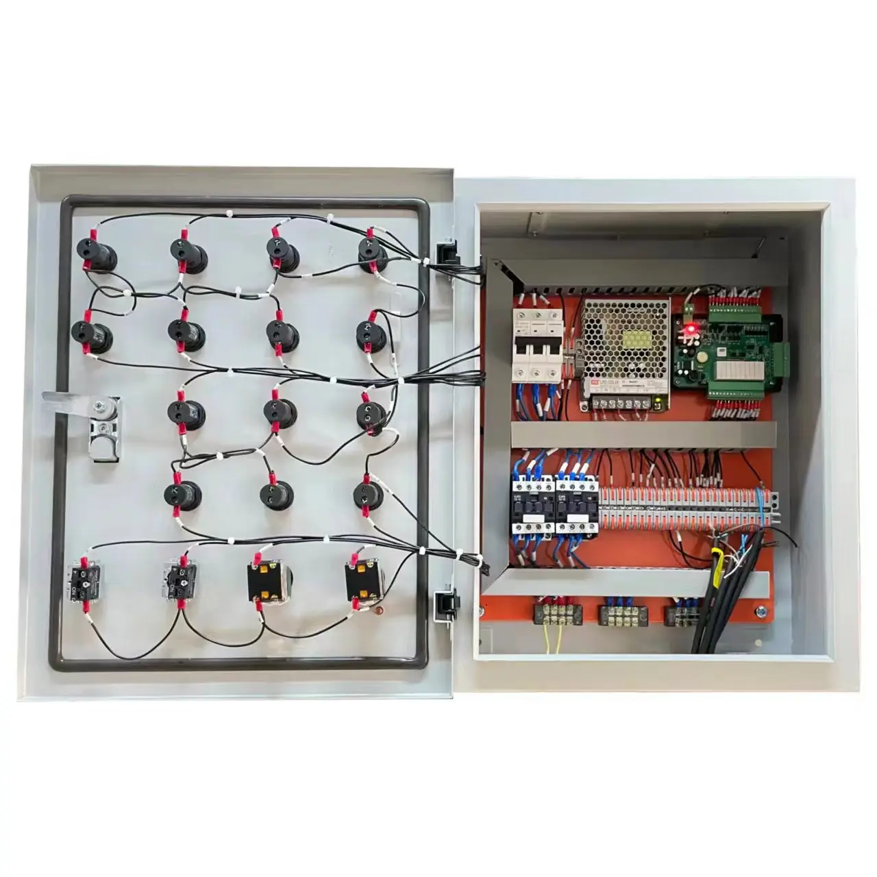 Panel controlador de bomba de agua TLF Motor Lw516 interruptor de cambio de CC con Panel de Control Hmi Plc eléctrico Aikon