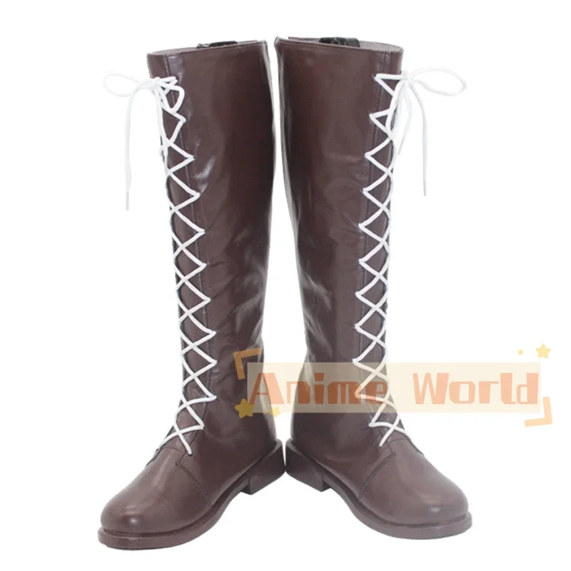 Frieren: Beyond Journey's End Sousou no Frieren Stark 신발 코스프레 부츠 할로윈 카니발 부츠 맞춤 제작