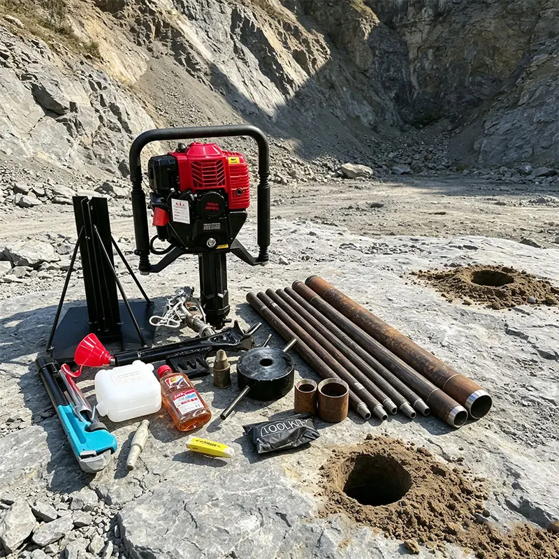 Customized Core Drill Machine Soil Rock Concrete 15M Undisturbed Sampling Portable Lightweight Strong Power High Torque