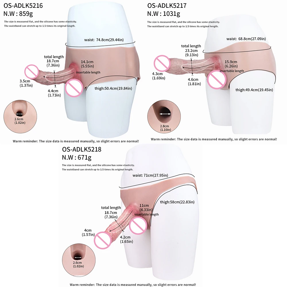 NSFU سيليكون يمكن ارتداؤها نابض بالحياة دسار السراويل جوفاء القضيب كم مع حزام واقعية دسار الواقي الذكري 18 + ألعاب جنسية للرجال الأزواج #3