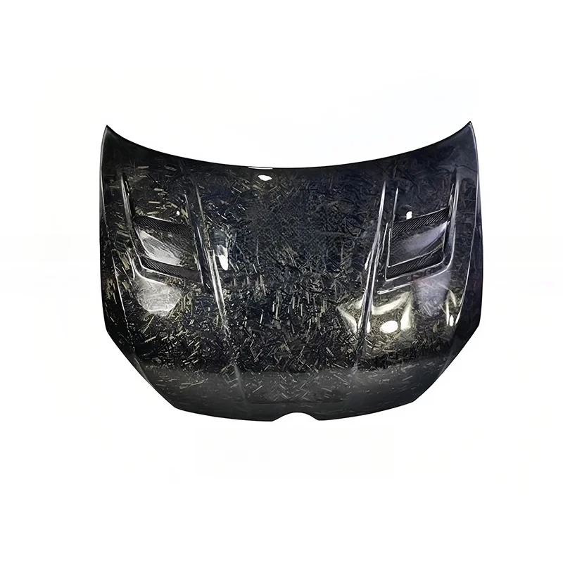 Air Vented Real Carbon Fiber Front Engine Hood Bonnet Exterior Parts Fit MK6 GTI R20 R