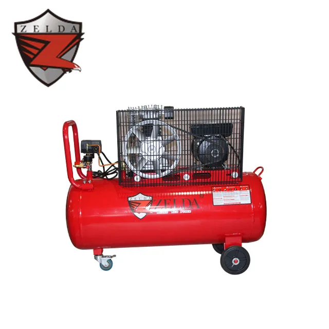 Zelda 3HP 100L Piston air Compressor 100 Liter tank Belt Drive air Compressor