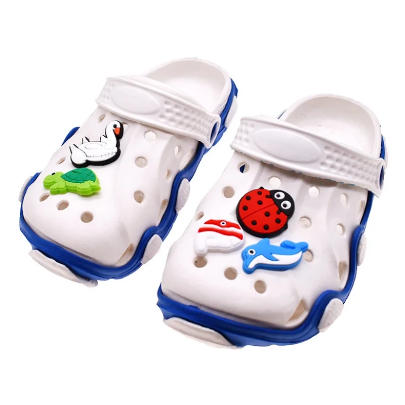 PVC Shoe Charms Plants Shoe Accessories Funny Shoe Decoration Animals Shoe Buckles Pins for Clog Sandals  X-mas Gifts