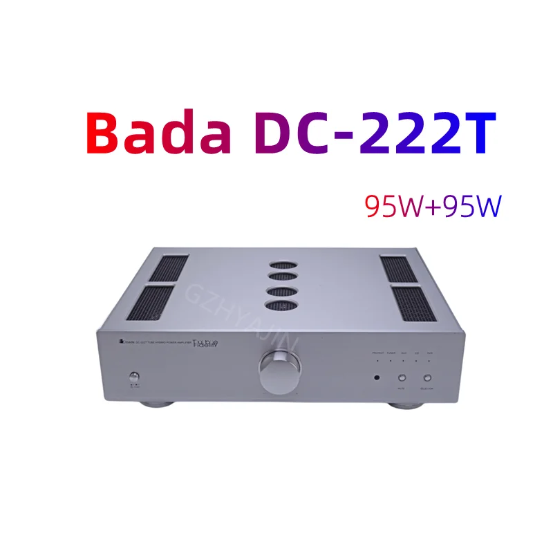 

Bada DC-222T 95W*2 bile fax front bile and back stone power amplifier home fever audio HIFI tube merger machine