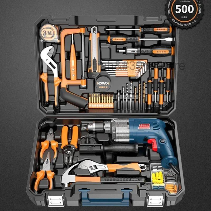 

Potable Handyman Tool Box Trolley Electrician Pouch Full Set Plastic Drill Case Tool Box Caixa De Ferramentas Garage Accessories