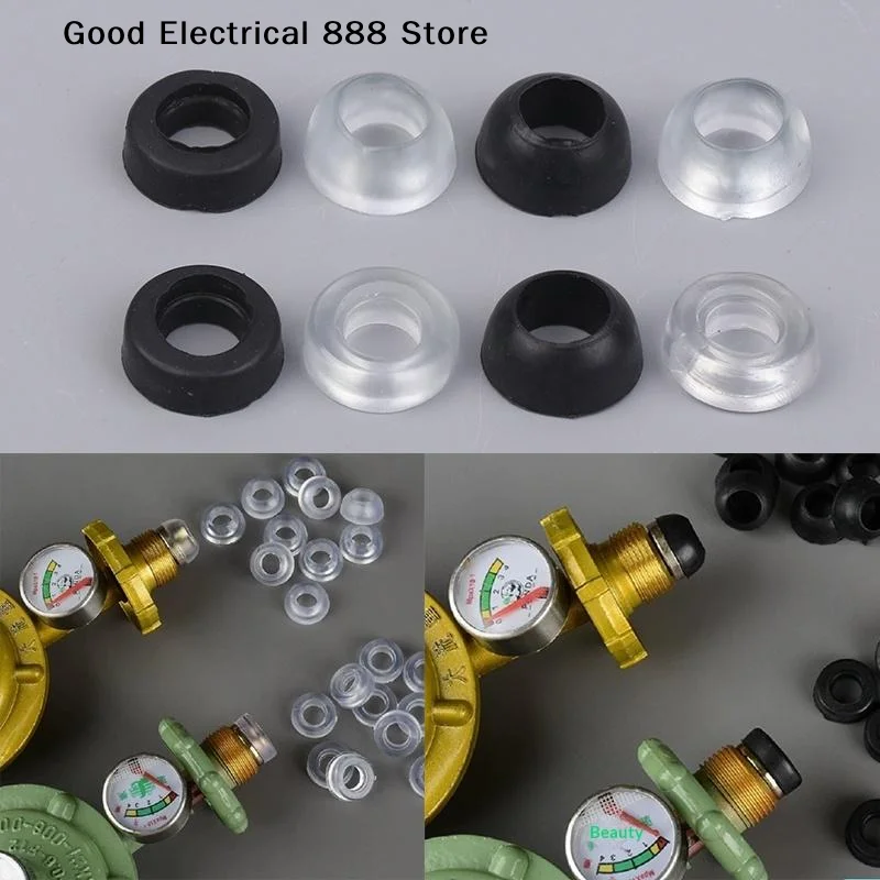 【G】10Pcs/20pcs Universal Fuel Injector Oring Seals Universal Rubber Seals Bull Nose Dome Shaped For Gas Regulator BBQ Stove