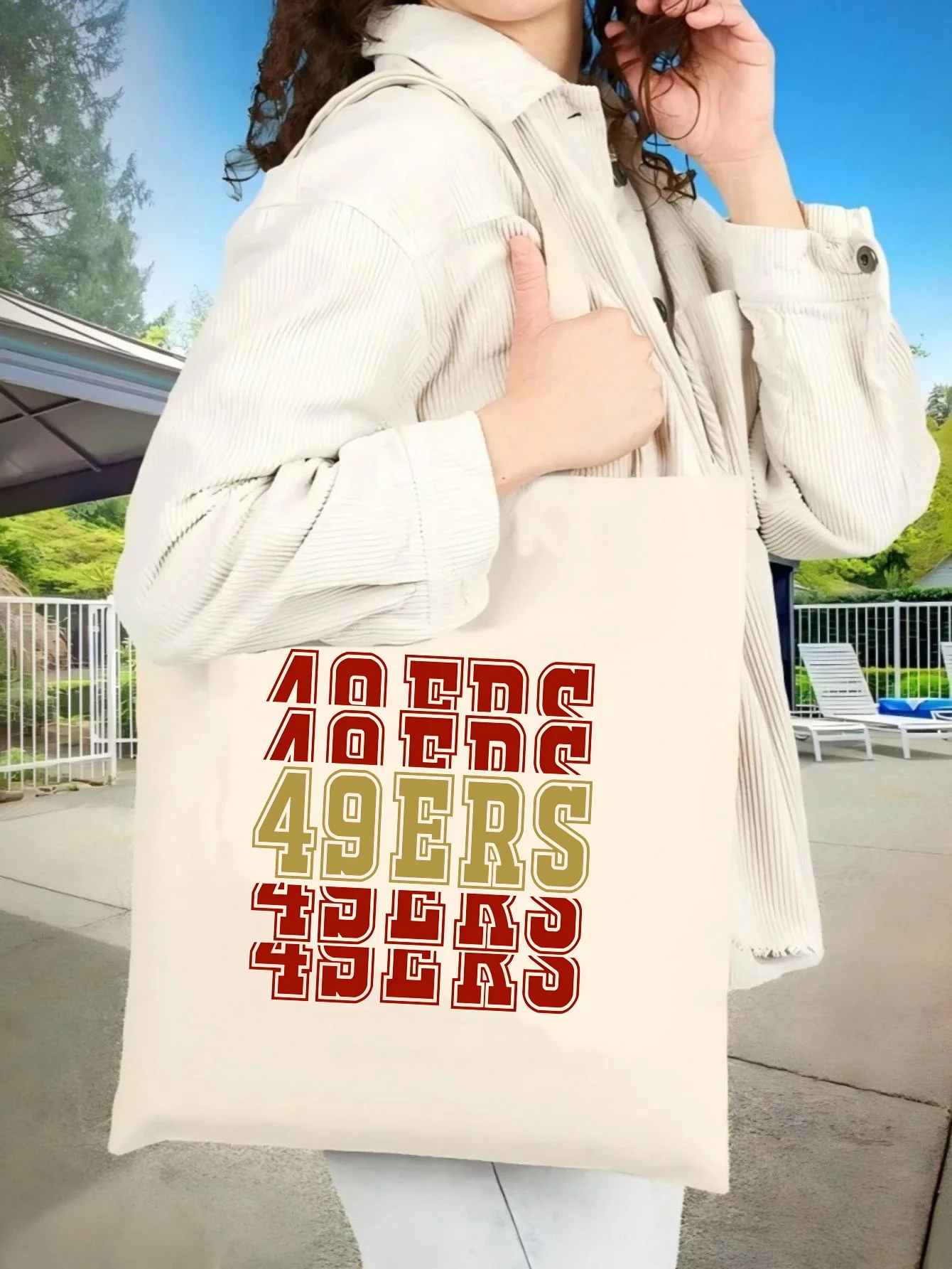 

A9 ERS 2026 Новинка: Универсальная холщовая сумка-тоут, вместительная, прочная, многоразовая, многофункциональная, на плечо, для повседневного использования/путешествий