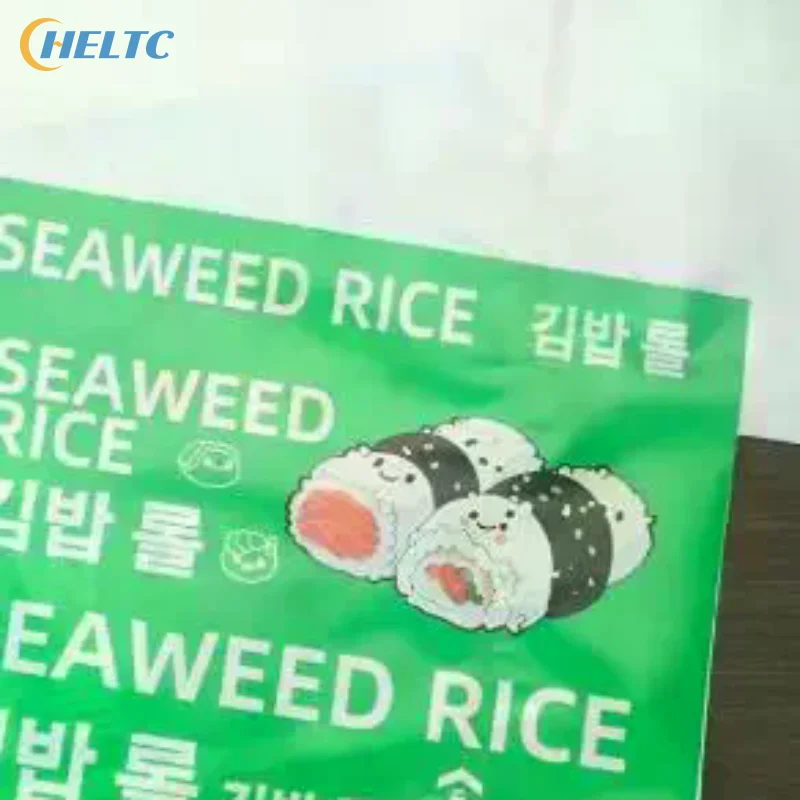 20/100Pc Food Grade Disposable Sushi Seaweed Rice Roll Packaging Bags Japanese Cartoon Print For Rice Ball Bento Lunch Food Wrap