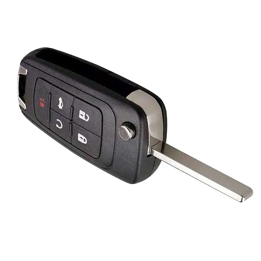 

Смарт-пульт дистанционного управления, 5-кнопочный складной чехол для автомобильного ключа, держатель для брелока, корпус, подходит для Holden Commodore VF Barina TM