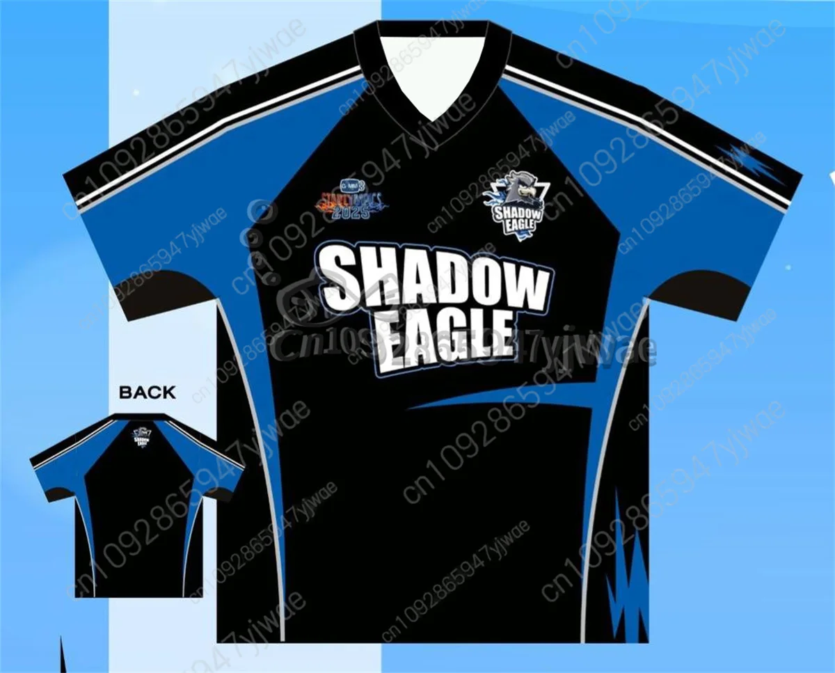 GMMTV 2025 تايلاند Starlympics Shadow Eagle & Starlympics البرق الفهد جيرسي المألوف الشارع الشهير الصيف المرأة تي شيرت