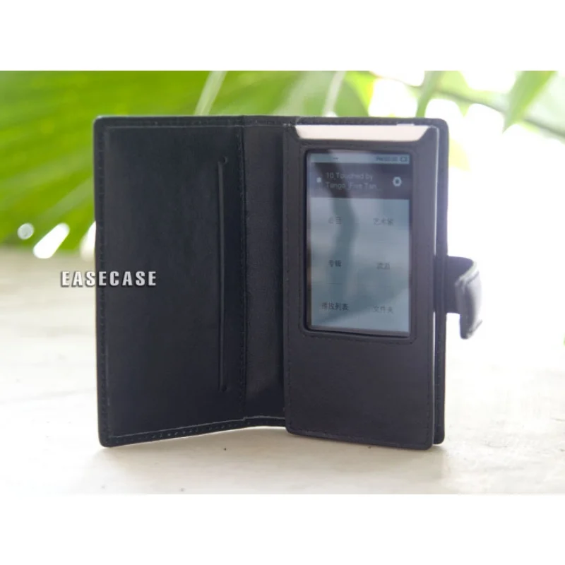 Casing Kulit Asli Buatan Kustom E4 untuk IRIVER Astell & Kern AK JR