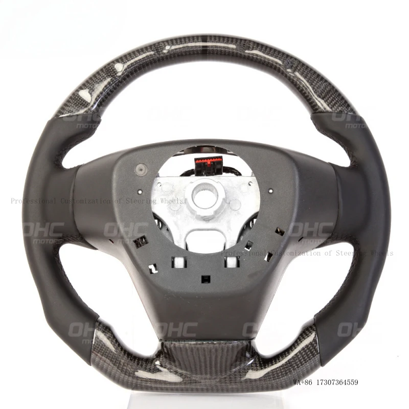 Suitable for Cadillac ATS CTS carbon fiber smart component modified sports car steering wheel