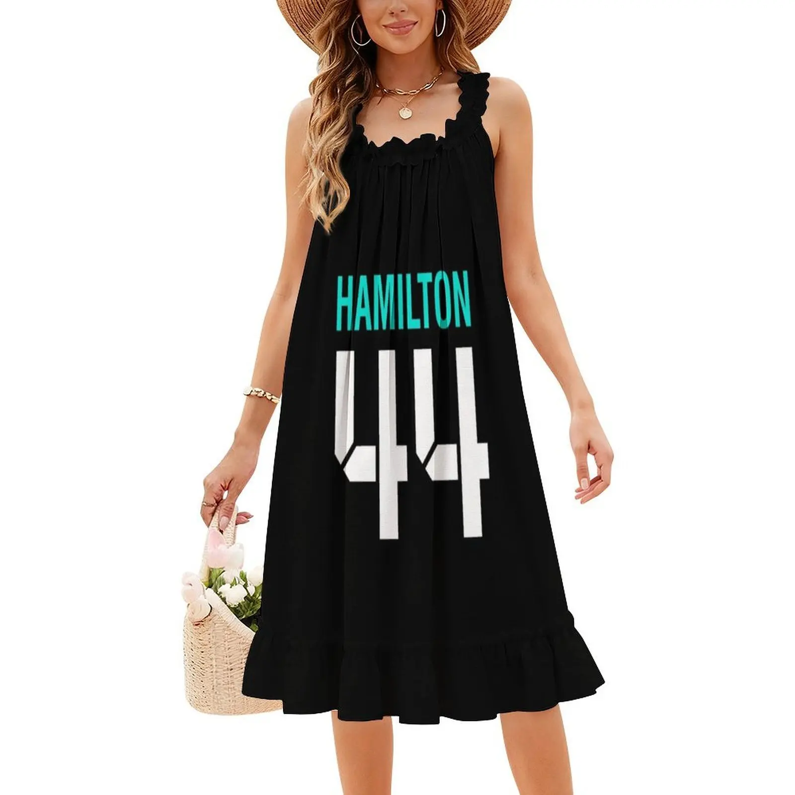 44 فستان سموك زهري للنساء لربيع وصيف فستان كاجوال للحفلات لويس لويس 44 Teamlh فساتين نسائية #4