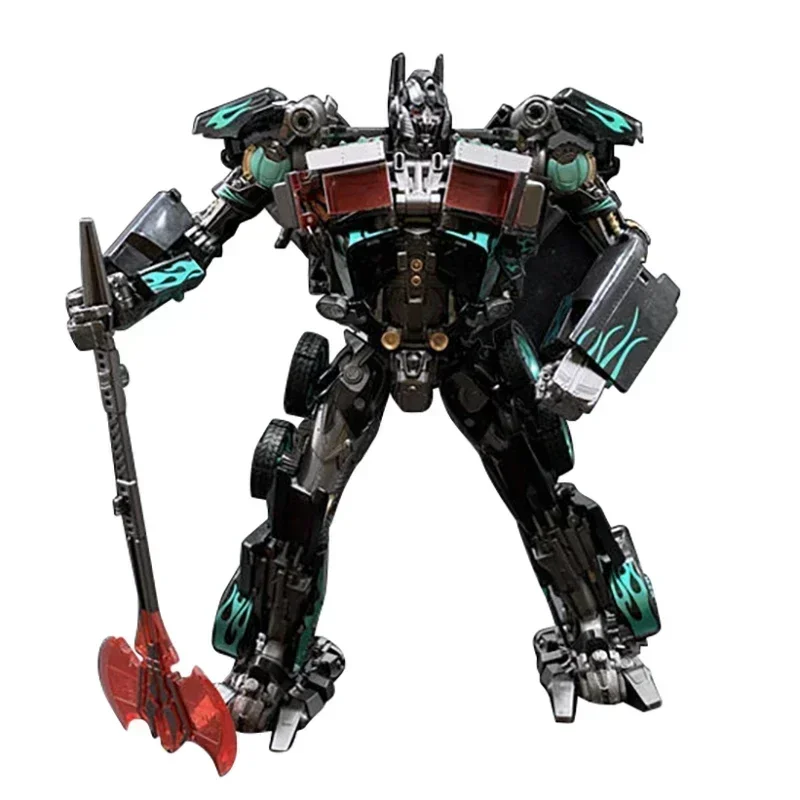 재고 있음 변신 로봇 BMB LS-03L LS03L 블랙 OP 사령관 영화 모델 30cm KO MPM04 액션 피규어 장난감 컬렉션 선물