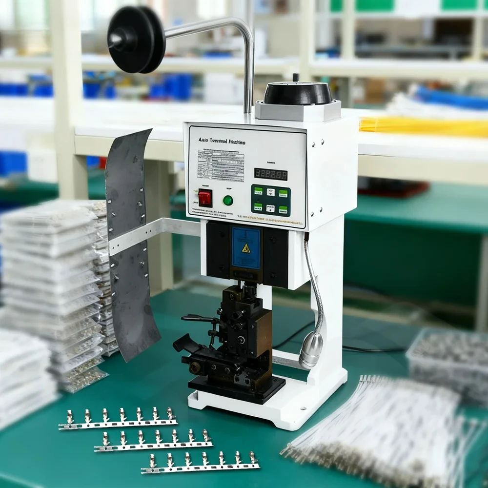 

Customizable Zaciskarka do końcówek 1,5T 3T Automatyczna zaciskarka do końcówek przewodów z pojedynczą, pionową/poziomą