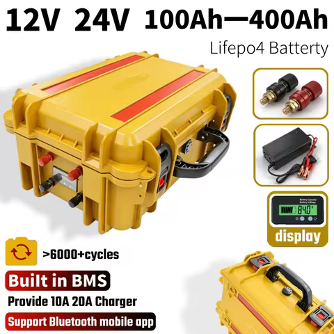 Chi Neng-12V 24V 100Ah 120AH 150AH 200AH 300Ah 400Ah Lifepo4 lithium iron phosphate battery pack bluetooth BMS