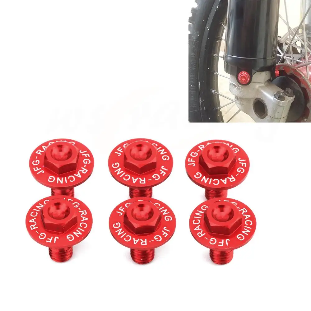 

Moto Bike Shock Absorption Damping Mudguard Fork Guard Bolt For HONDA CR 125R 250R CRF 250R 450R CRF450RX CRF 250X 450X 450L