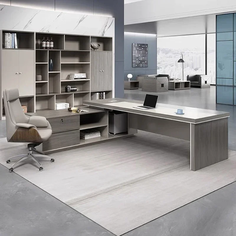 

Simple Table Gaming Desk Height Professional Office Furniture Home Computer Desks Study Executive Room Cheap Minimalist Work