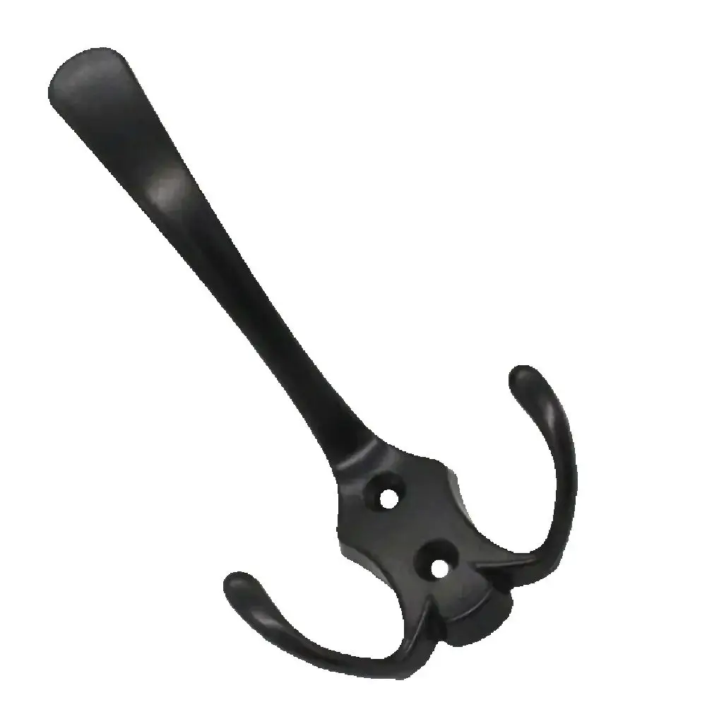 1PC 2 Hooks hallway clothes hooks Triangular Hooks Rack Wall Mounted Coat Robe Clothes holder Hat Wall Hanger For Bathroom