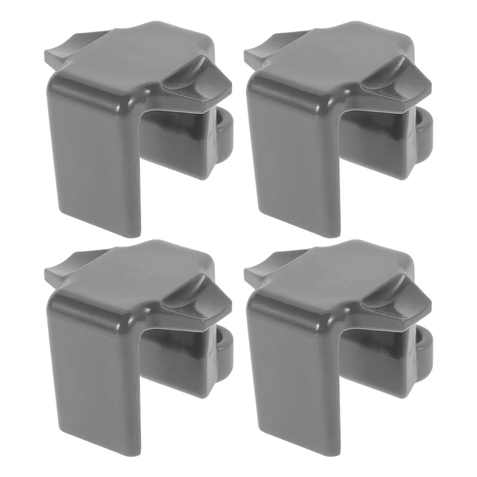 

Комплект из 4 квадратных держателей-фиксаторов для бамперов лодок, аксессуары для яхт, надежные крепления из АБС-пластика, амортизирующая фурнитура