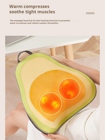 Multifunctional car massage cushion neck hot compress massage pillow lumbar massager massage cushion
