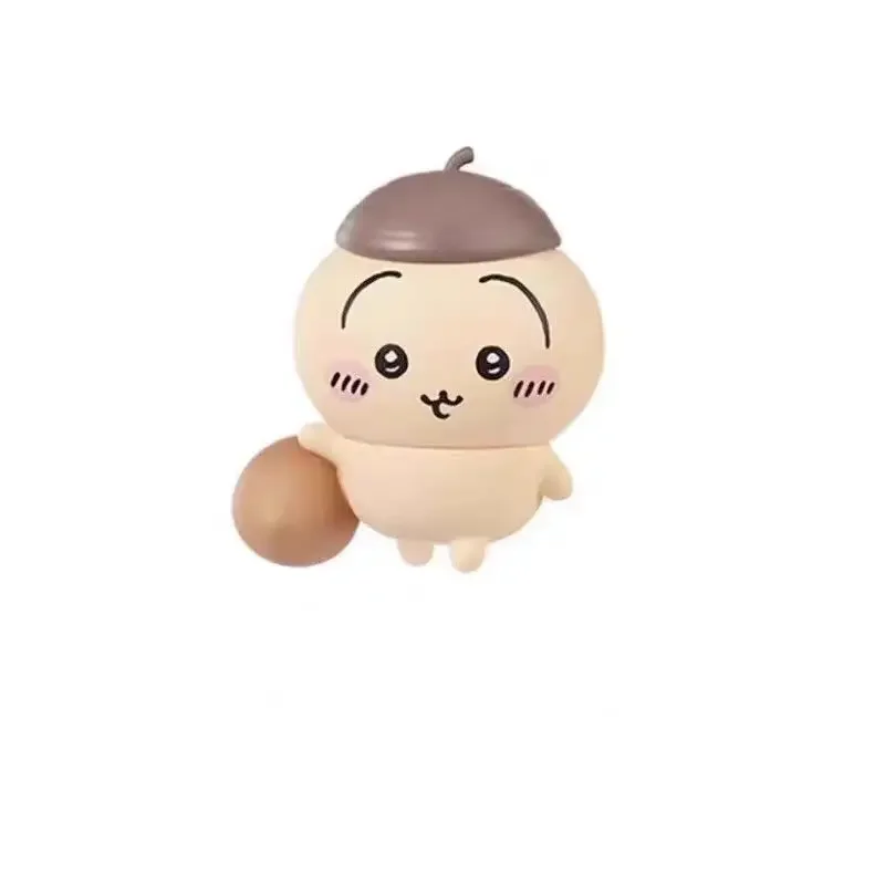 6 Stück Chiikawa Anime Cartoon Kawaii Hachiware Usagi Blind Box Happy Partner Figur Desktop-Puppe Ornamente Geschenk für Freunde – Detail 6