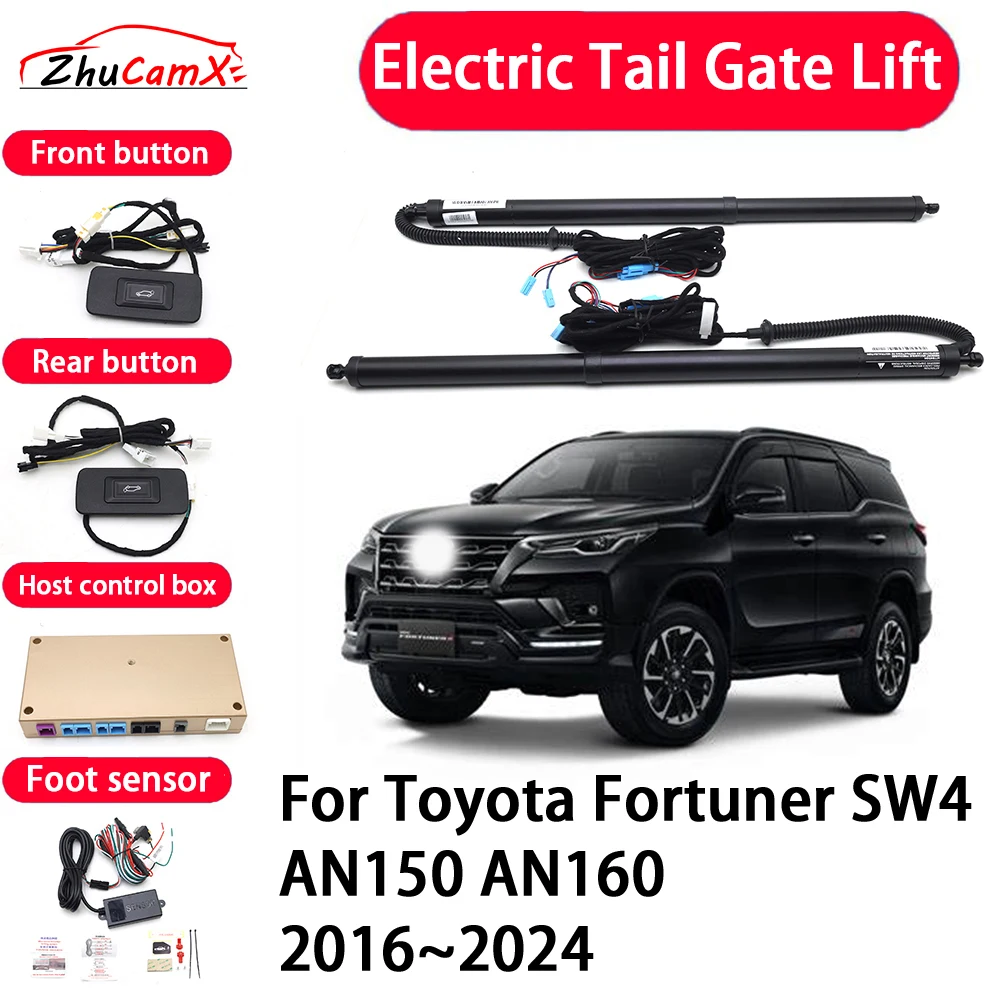 

ZhuCamX Car Automatic Electric Tail Gate Lift Tailgate Assist System for Toyota Fortuner SW4 AN150 AN160 2016–2024