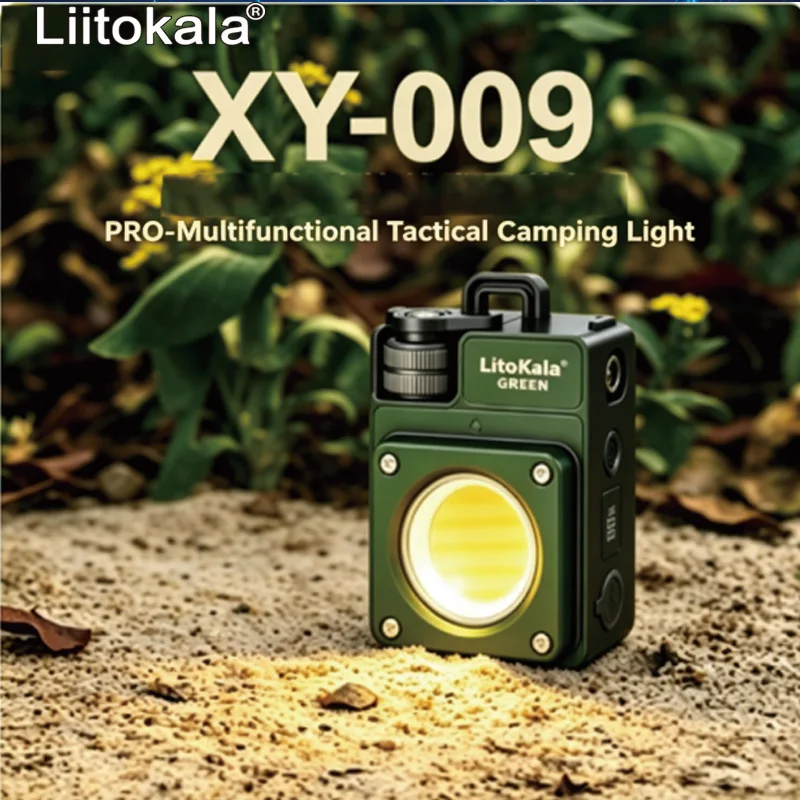 

LiitoKala XY-009 Multi functional tactical camping light, portable outdoor camping light, tent light, super bright, ultra long
