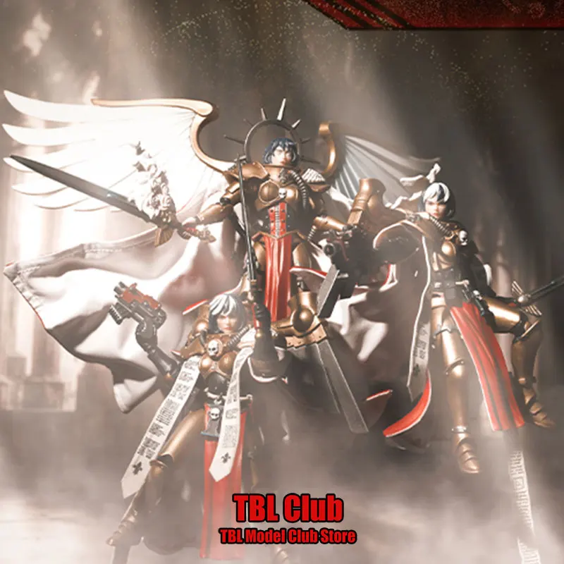 

Экшн-фигурка солдата JOYTOY Warhammer 40k 1/18 Adepta Sororitas The Living Saint одежда-накидка для модели солдата 3,75 дюйма