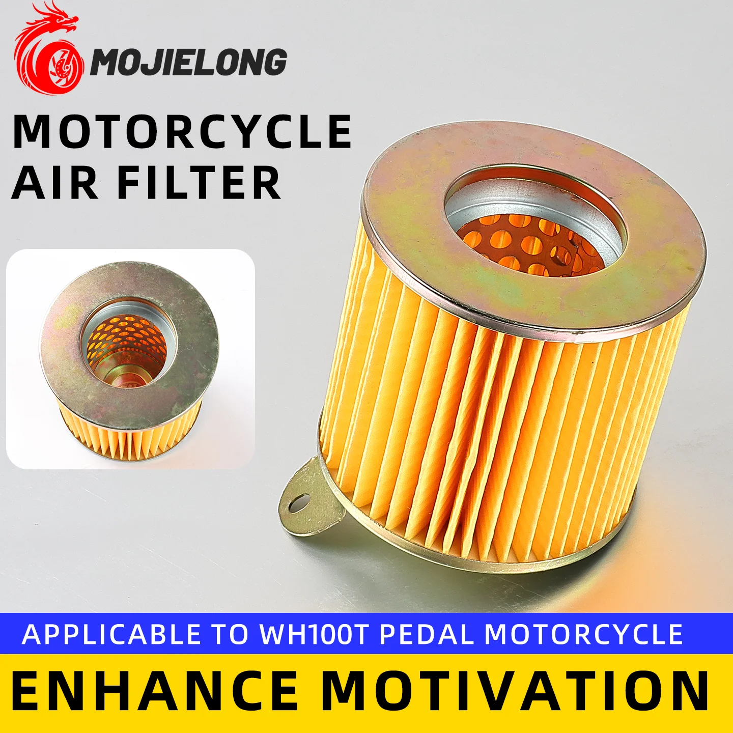 

100-type Princess brand air filter, suitable for Honda, Xiaogongzhu, Xiyue, Youyue, and WH100T-L-G-H-F series air filter cleaner