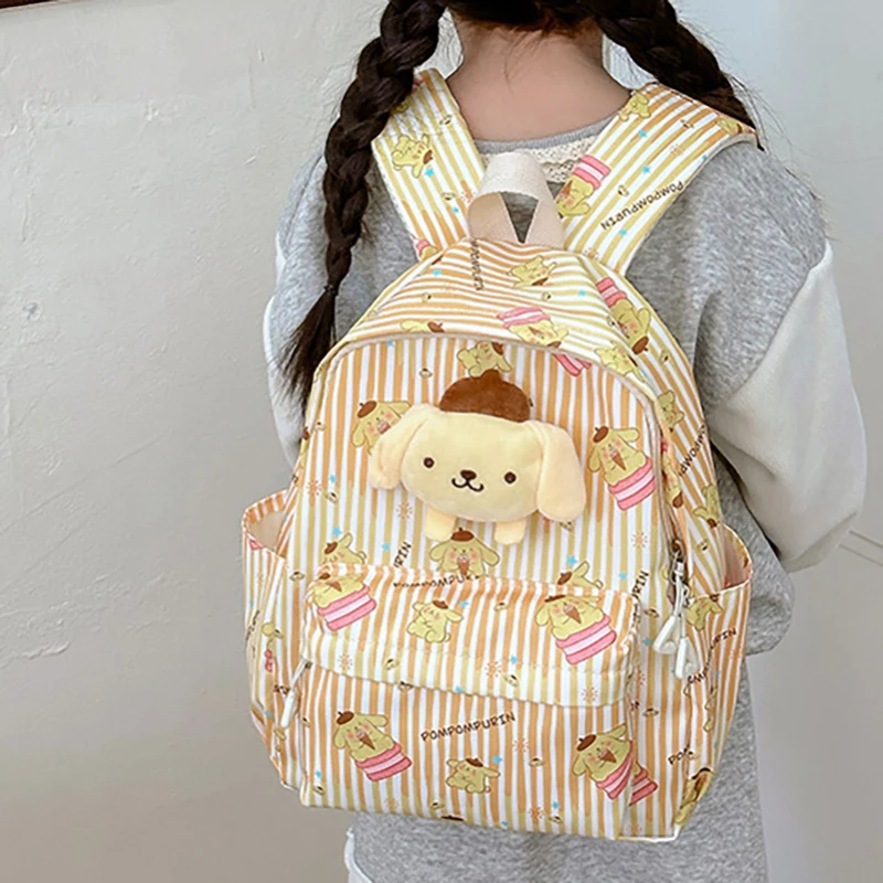 

Hello Kitty Sanrio Backpack, Cinnamoroll Cute Daypack, Cartoon Anime Schoolbag Bag, Girl Casual Travel Commute Knapsack