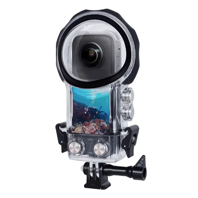 Suitable for Insta360X3 Diving Shell 50M Underwater Protective Shell Diving Shell Panoramic Motion Camera Accessories