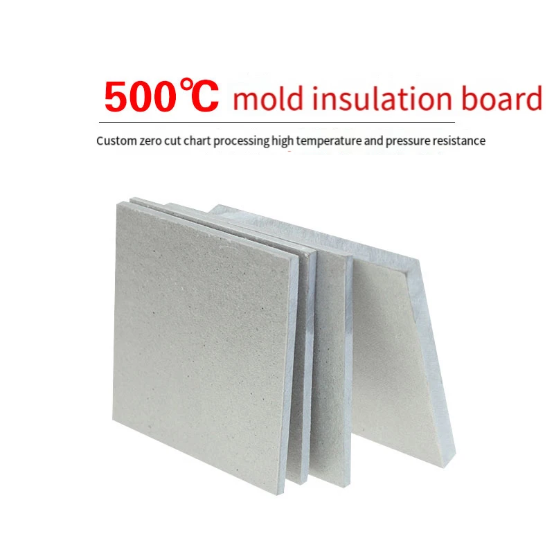 

1/3/5Pcs 500℃ High Temperature Resistant Mold Heat Insulation Board Thermal Insulation Material Mould Heat Insulation Plate