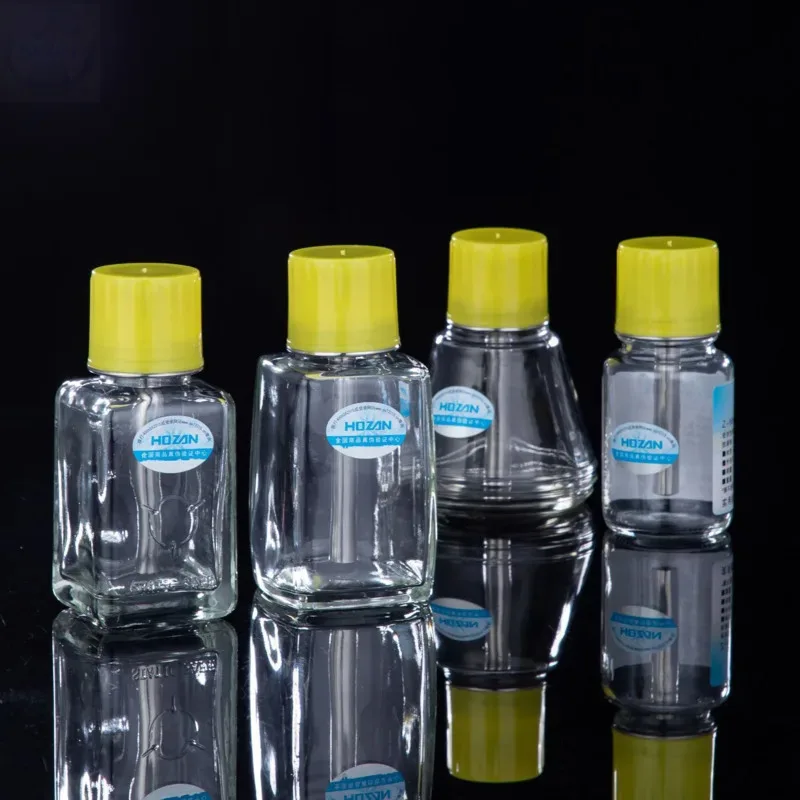 

Portable Empty Micropore Glass Alcohol Bottle Press-Type with Stainless Steel Water Pipe Anti-Spray Anti-Blocking Container