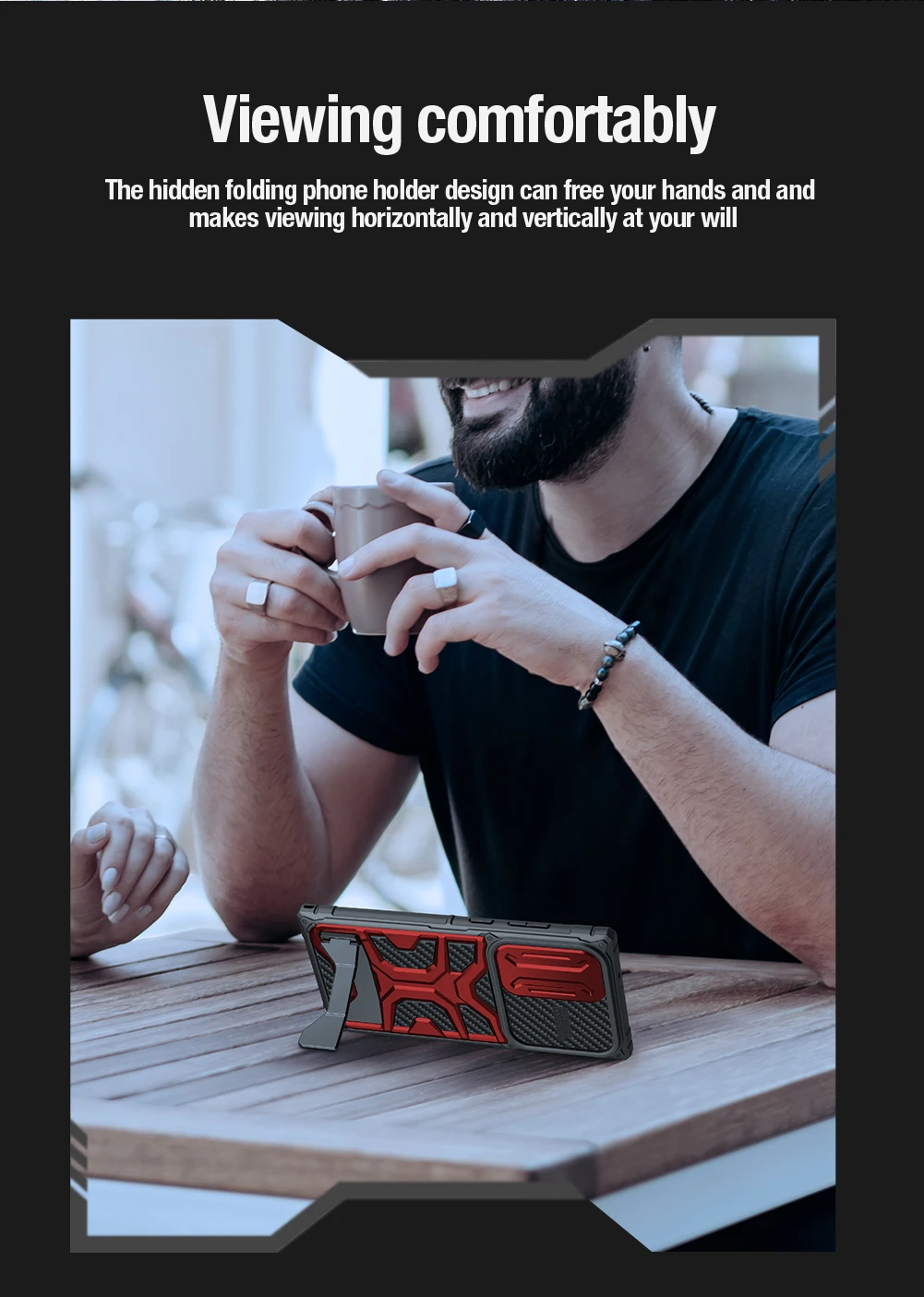 Nillkin for Samsung Galaxy S23 Ultra 5g Case CamShield Adventurer Lens Camera Protection Phone Back Cover case for s23 ultra