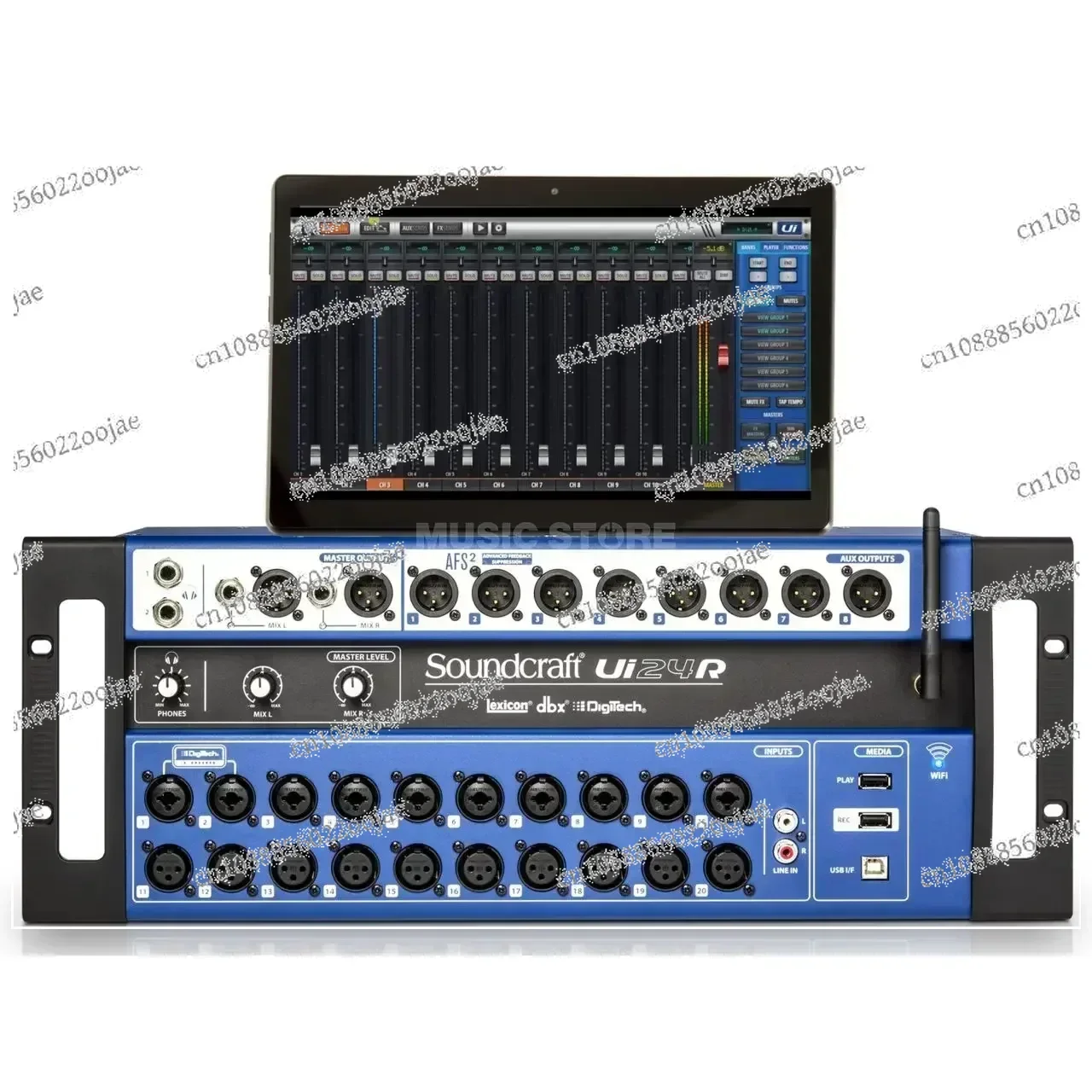 SUMMER SALES DISCOUNT ON HIGH QUALITY Soundcraft Ui24R + Lenov Tab M10