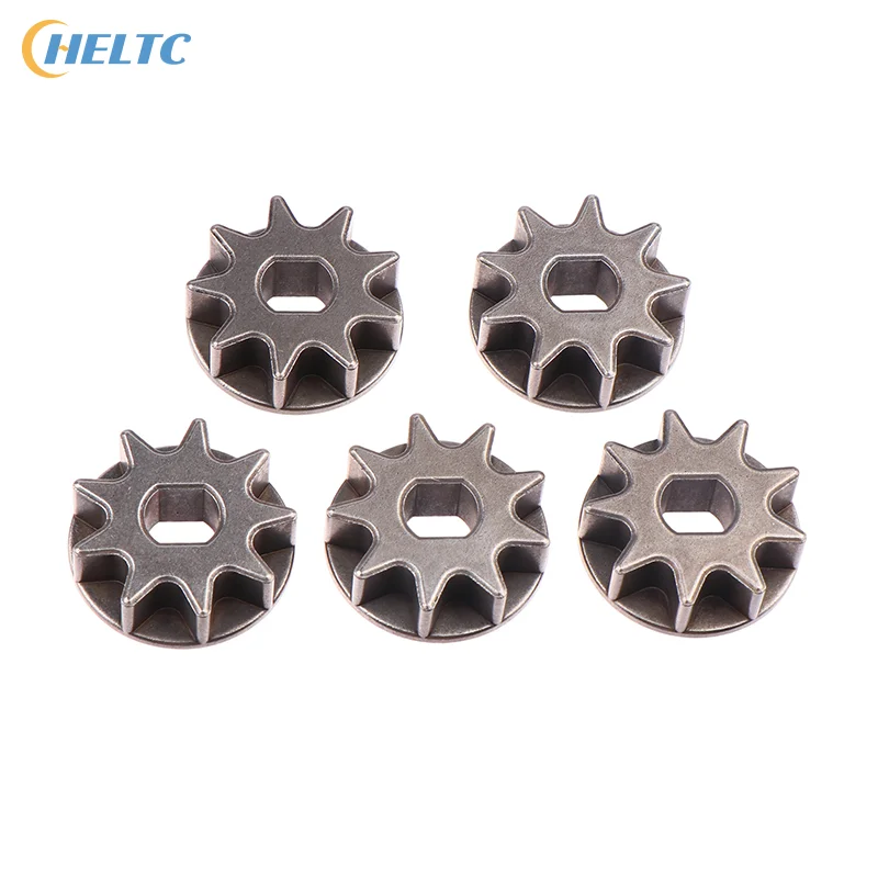 1/5Pcs 6-Inch Electric Chainsaw Gear , 8-Inch Lithium Battery Saw, 9-Tooth Gear With 8*10 Inner Hole For Enhanced Cutting