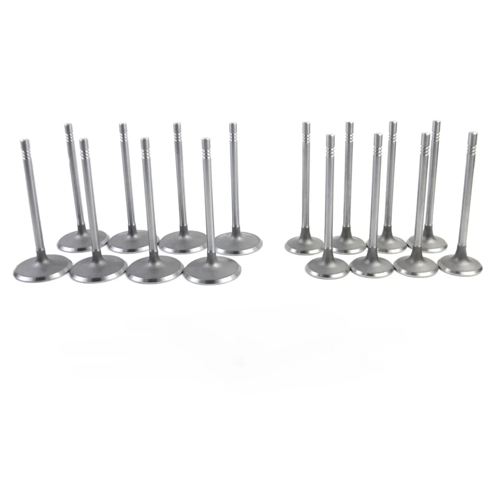 Engine Parts Intake Exhaust Valves Kit 3.7 4.7 L 99-10 Gas For CHRYSLER ASPEN MITSUBISHI RAIDER JEEP GRAND CHEROKEE DODGE RAM