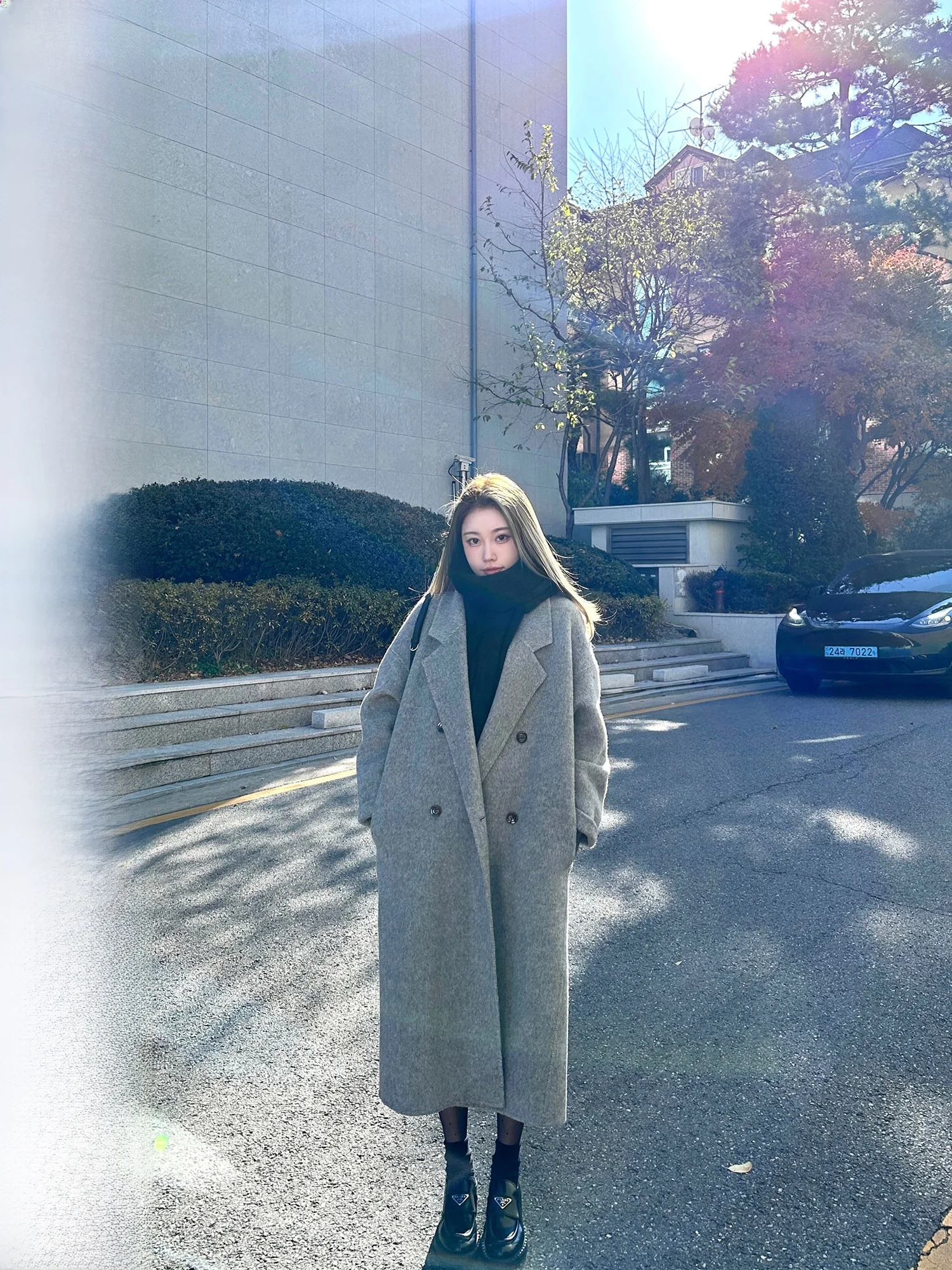 

Двустороннее шерстяное пальто High Line0 Upade Version 950g с верблюжьим пухом, зимнее, модное, толстое, длинное, женское