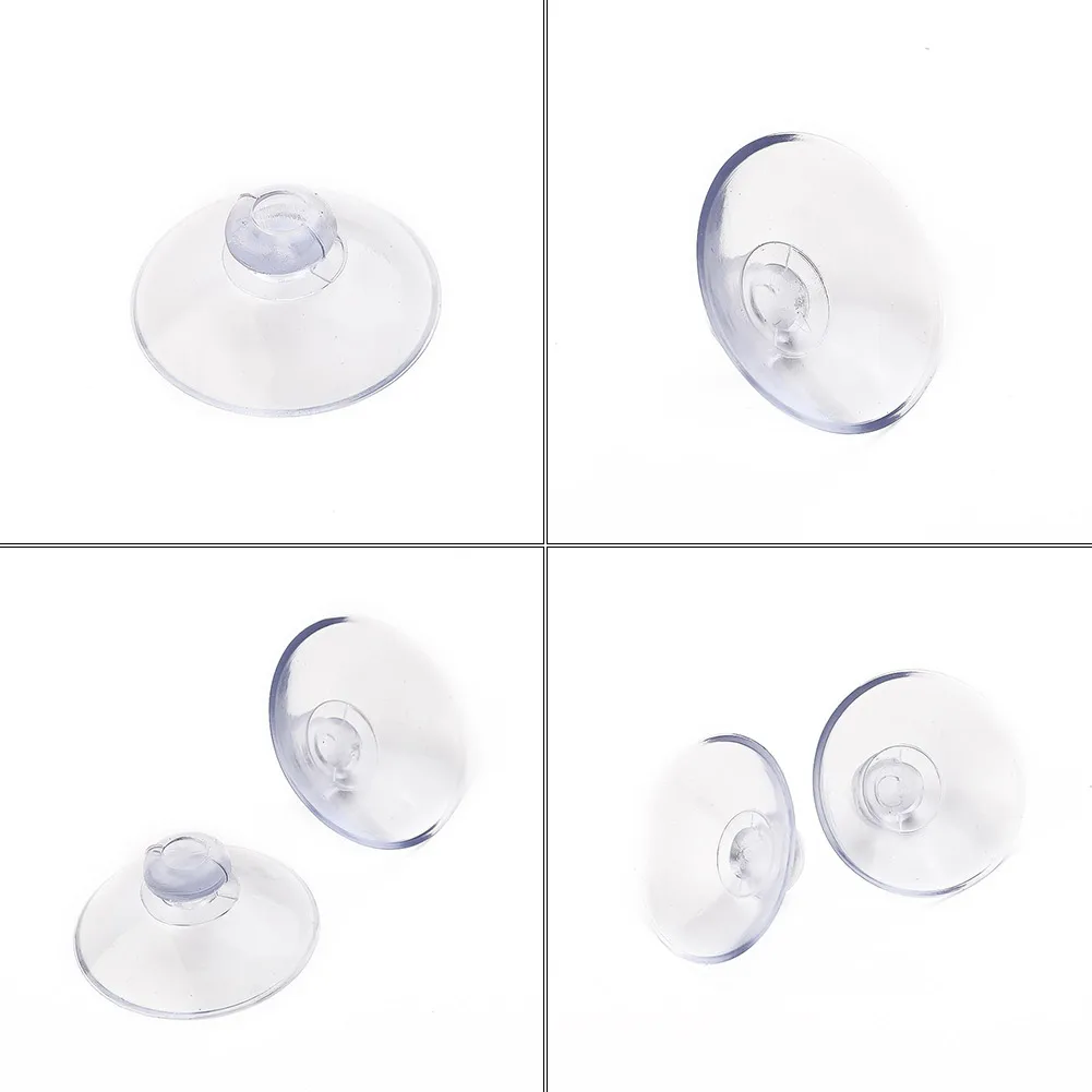 Hoom Suction Cup 20mm/25mm/40mm Window Kitchen Suckers 10pcs Any Type Bathroom Clear Plastic Glass 100% Brand New